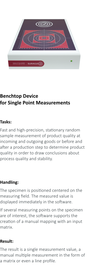 Single resistivity measurement device based on eddy current technology for the measurement of conductive samples with a size of 200 mm x 200 mm