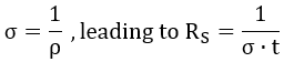 Formula conductivity and resistivity.png