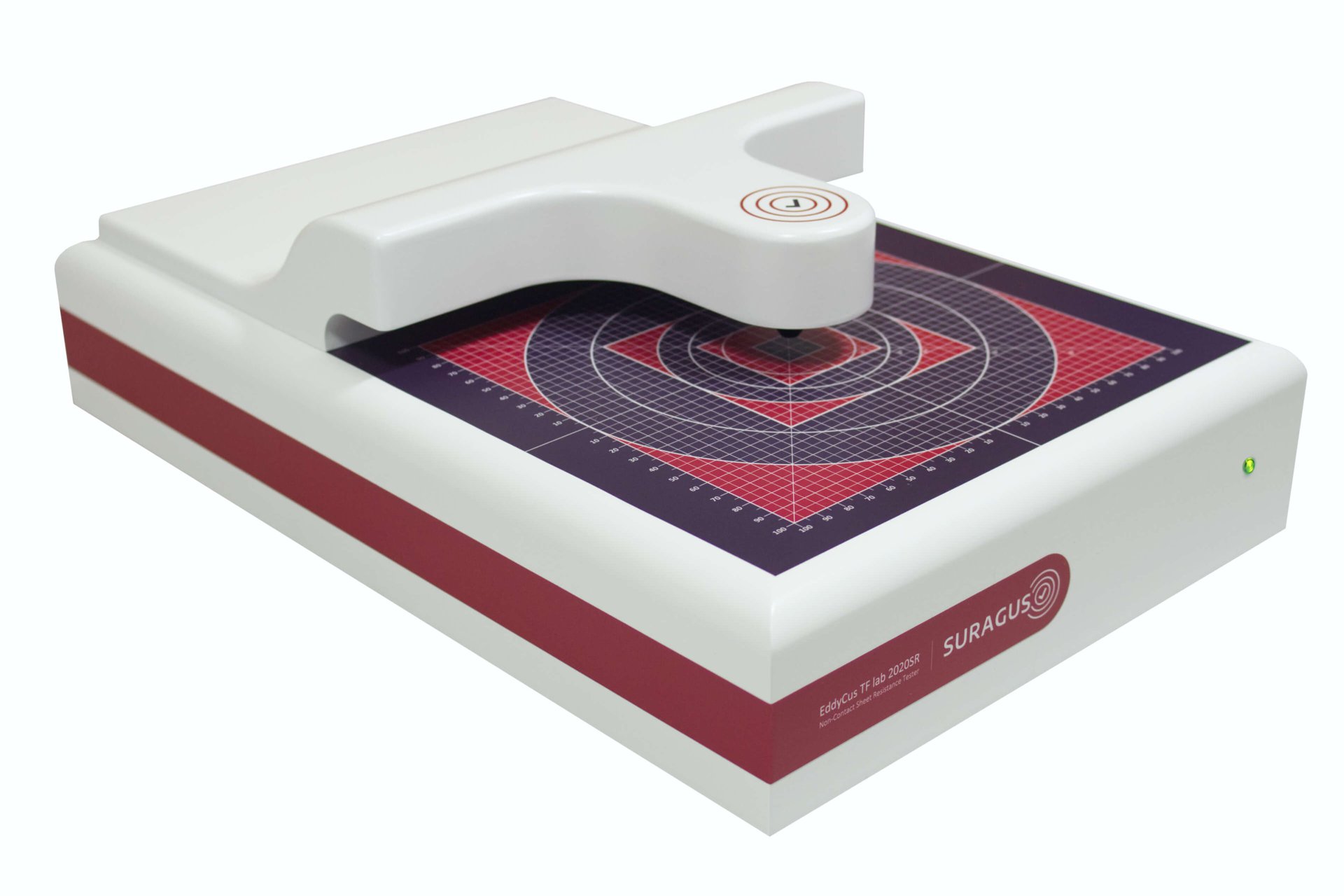 Sheet resistance measurement device EddyCus® TF lab 2020SR isometric view