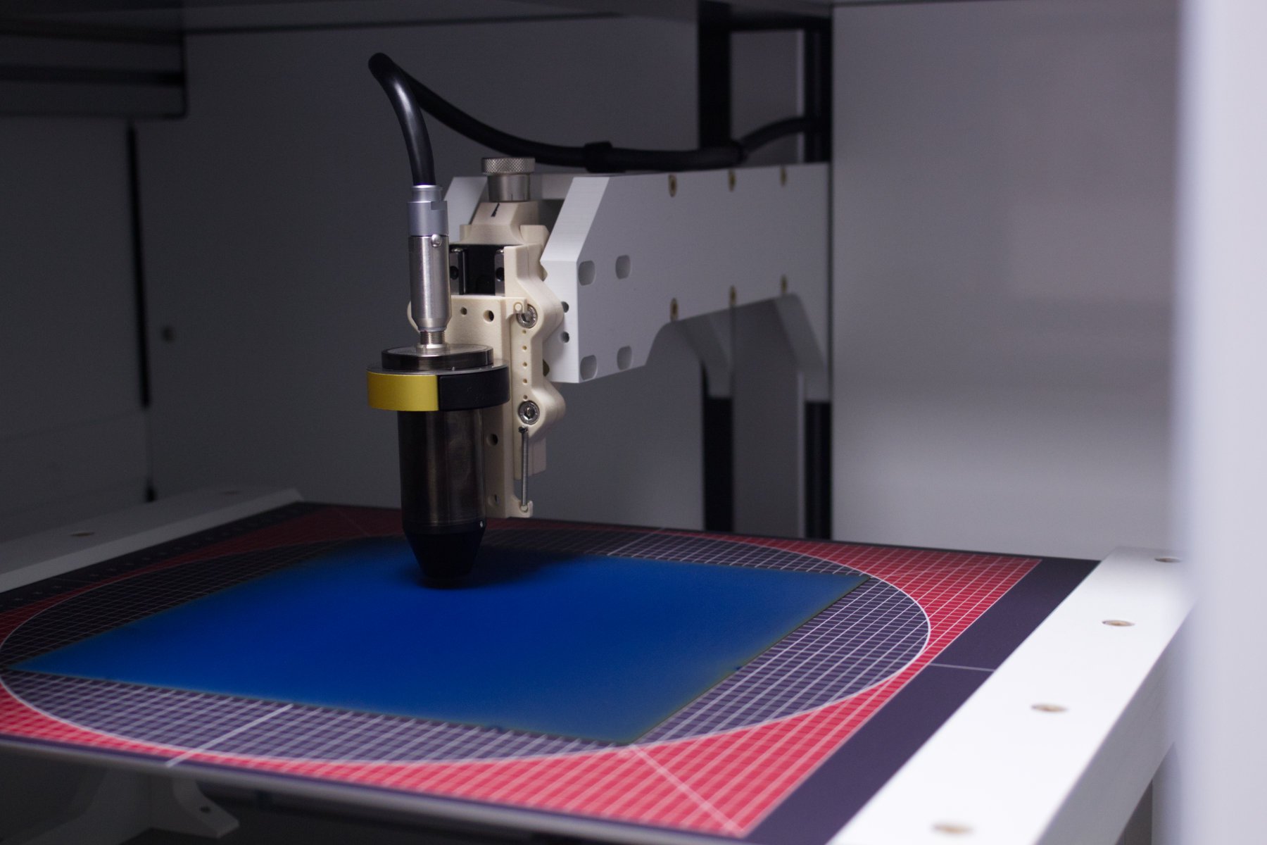Side view of the EddyCus® ResMapper – fully automated wafer mapping device with automated wafer handling system