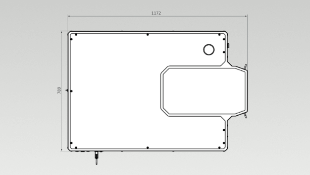 The full-auto type non-contact wafer mapper has a very small footprint of less than 93 sqm