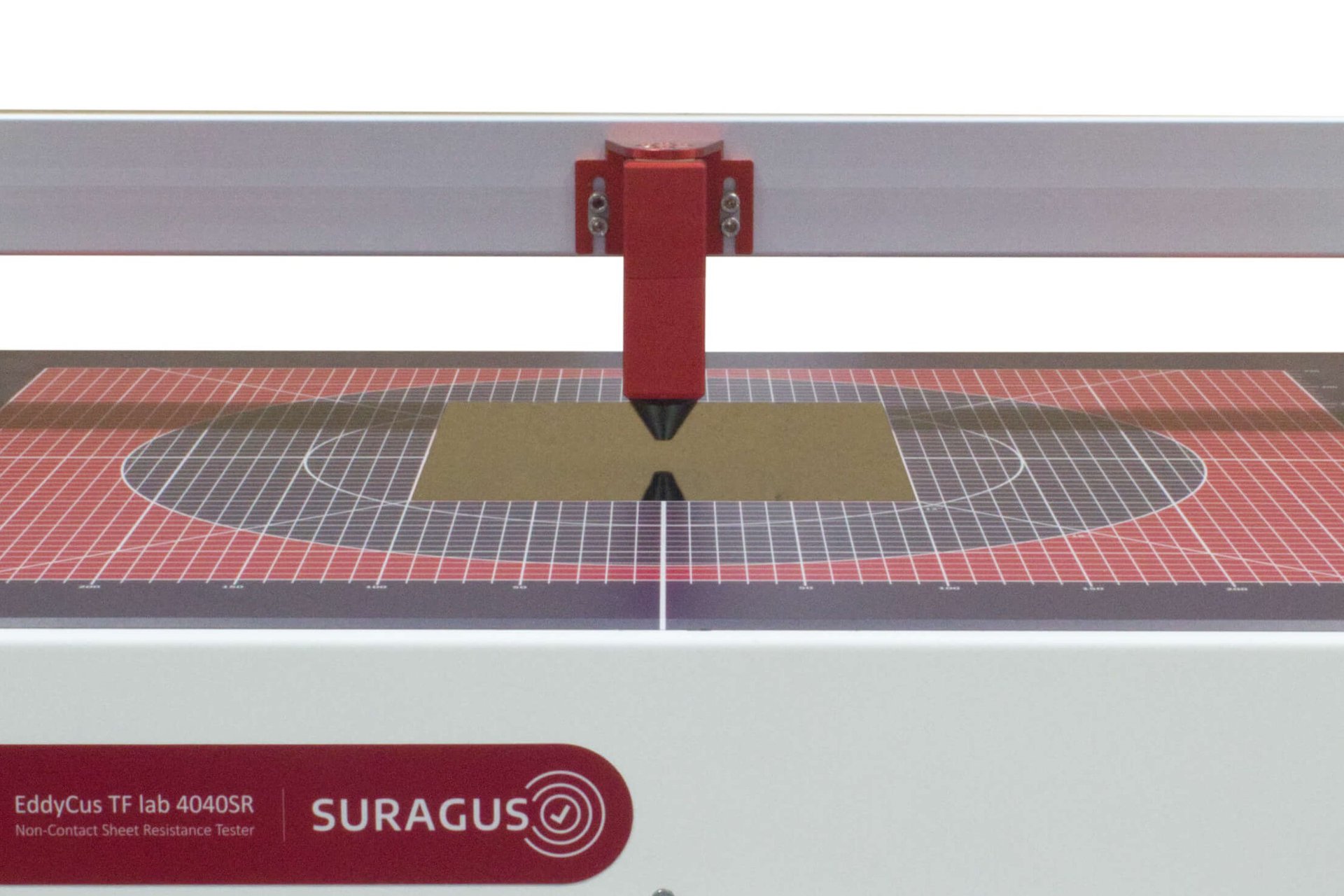 Sheet resistance measurement device EddyCus® TF lab 2020 with monitor