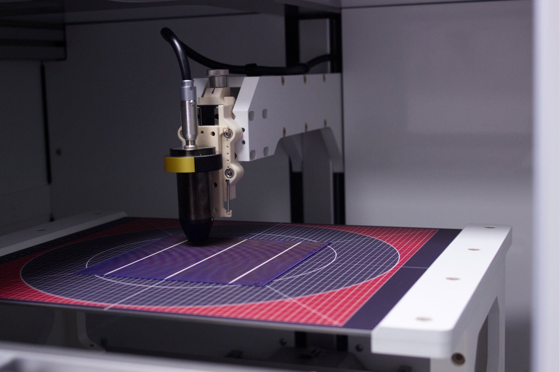 Fully automated imaging device with wafer mapping on web interface